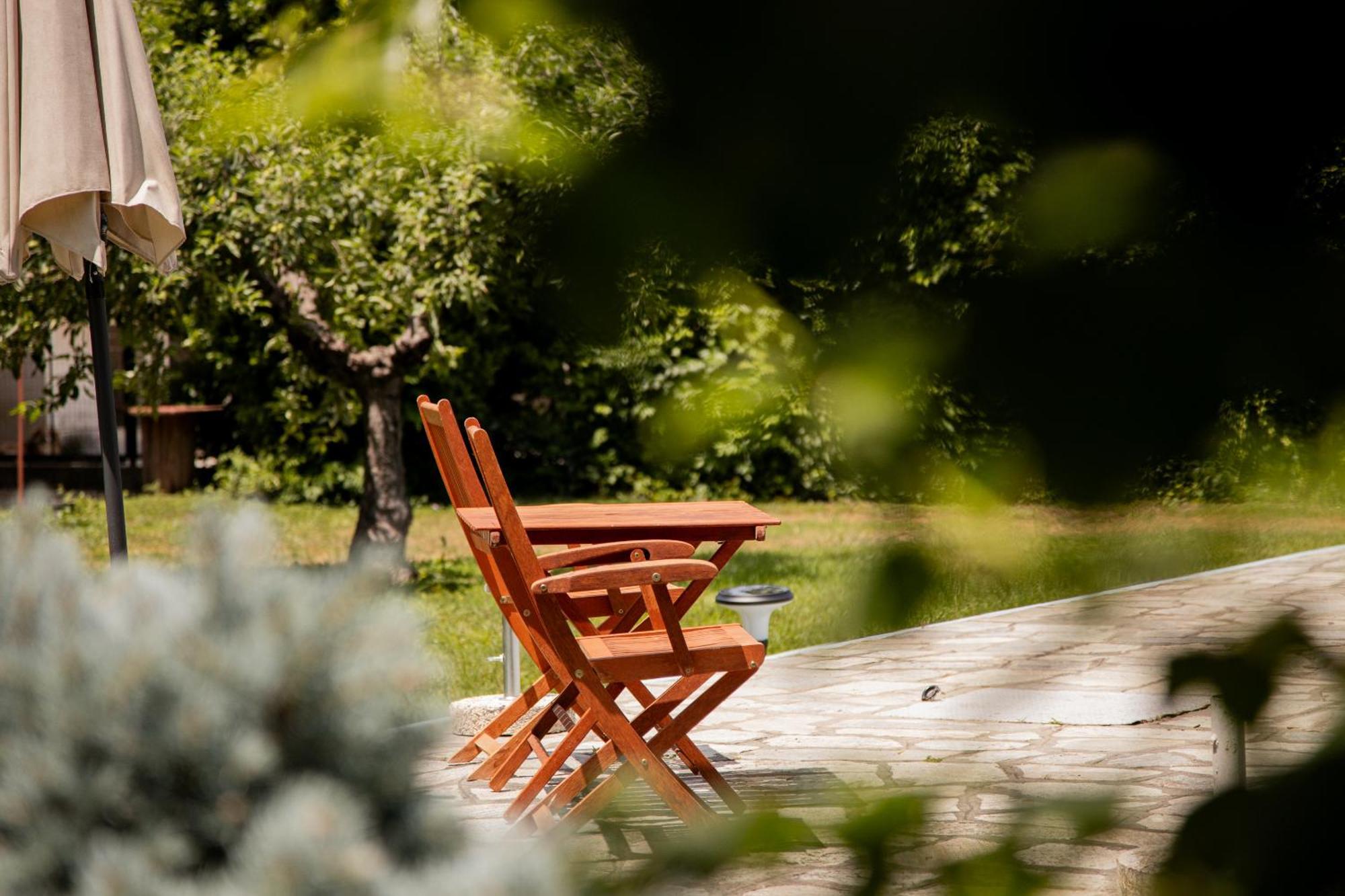 Zeusplace Poolvilla Natura Paralia 卡泰里尼 外观 照片